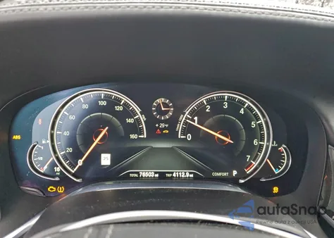 2017 BMW 750 Xi from USA, damaged, VIN WBA7F2C59HG421649